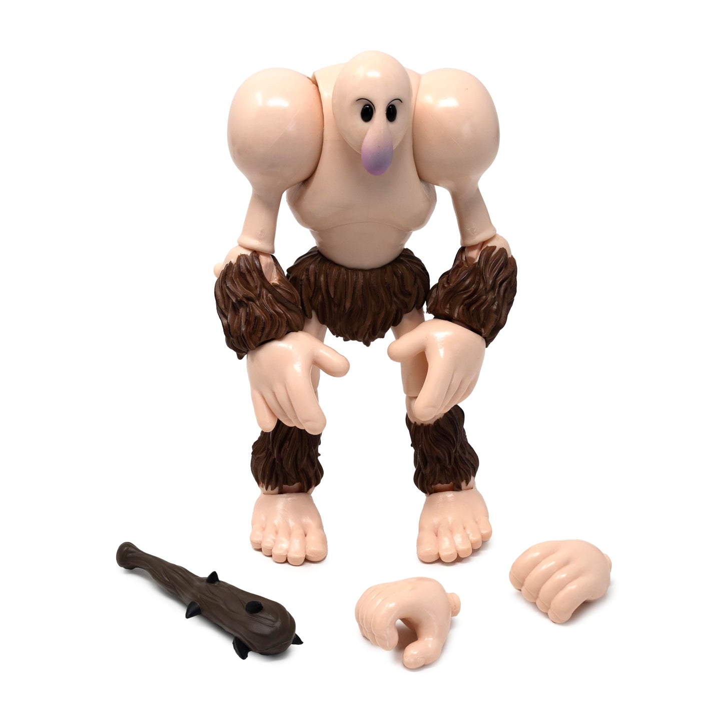 Boss Fight Studio Popeye Classics The Goon Action Figure — 1:12 Scale, Highly Articulated with Club & Alternate Hands