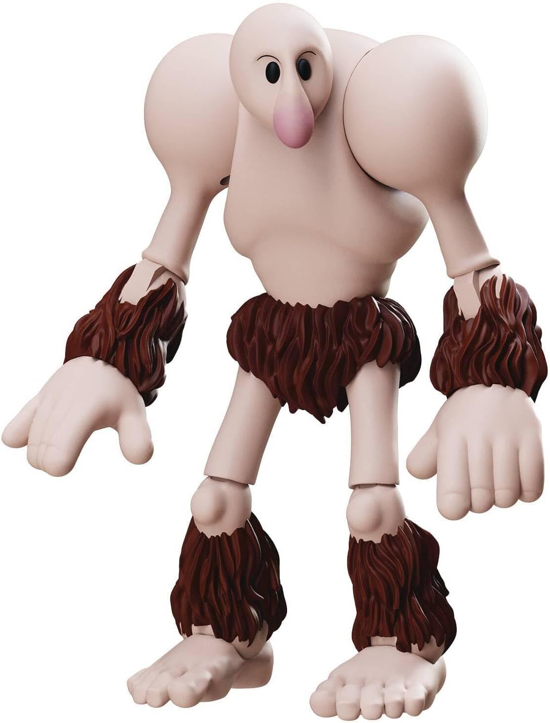 Boss Fight Studio Popeye Classics The Goon Action Figure — 1:12 Scale, Highly Articulated with Club & Alternate Hands