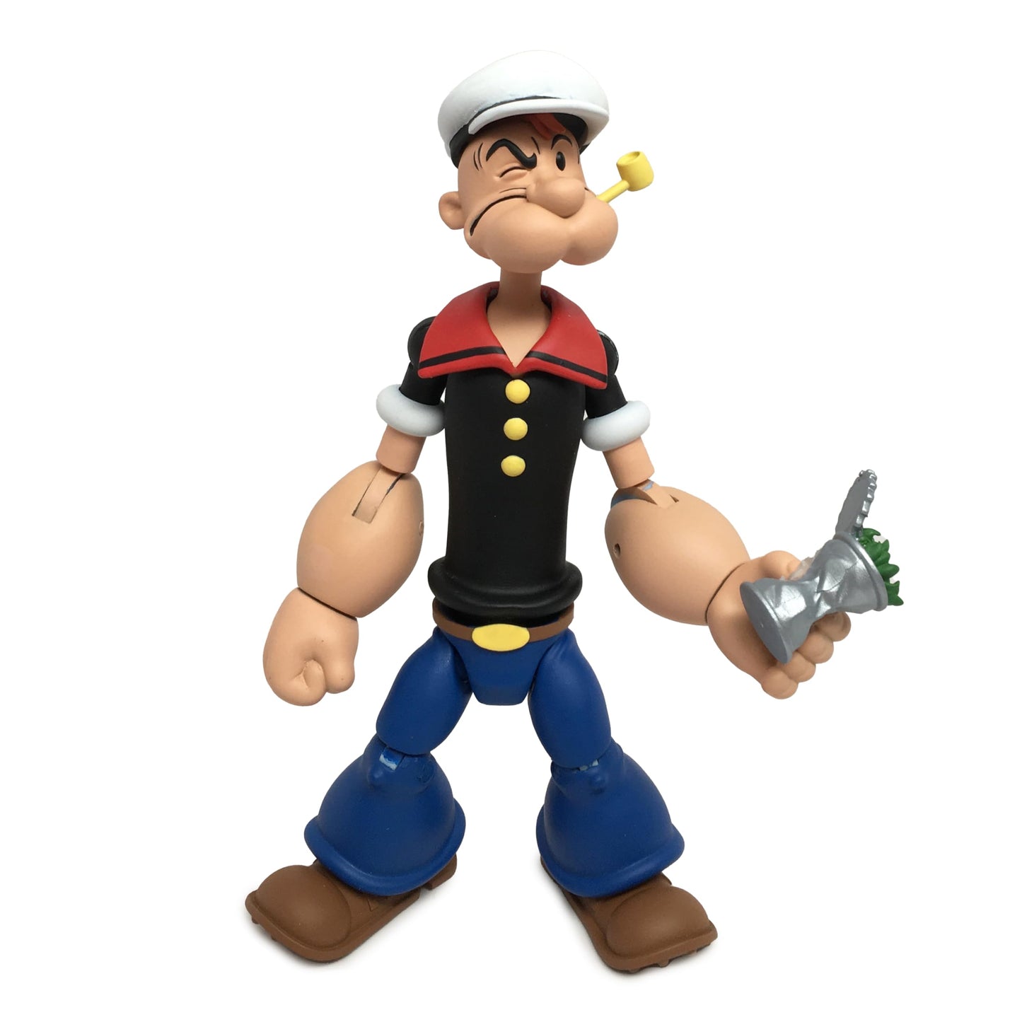 Boss Fight Studio Popeye Classics Wave 1 – 1:12 Scale Articulated Popeye Figure with Spinach Can & Accessories