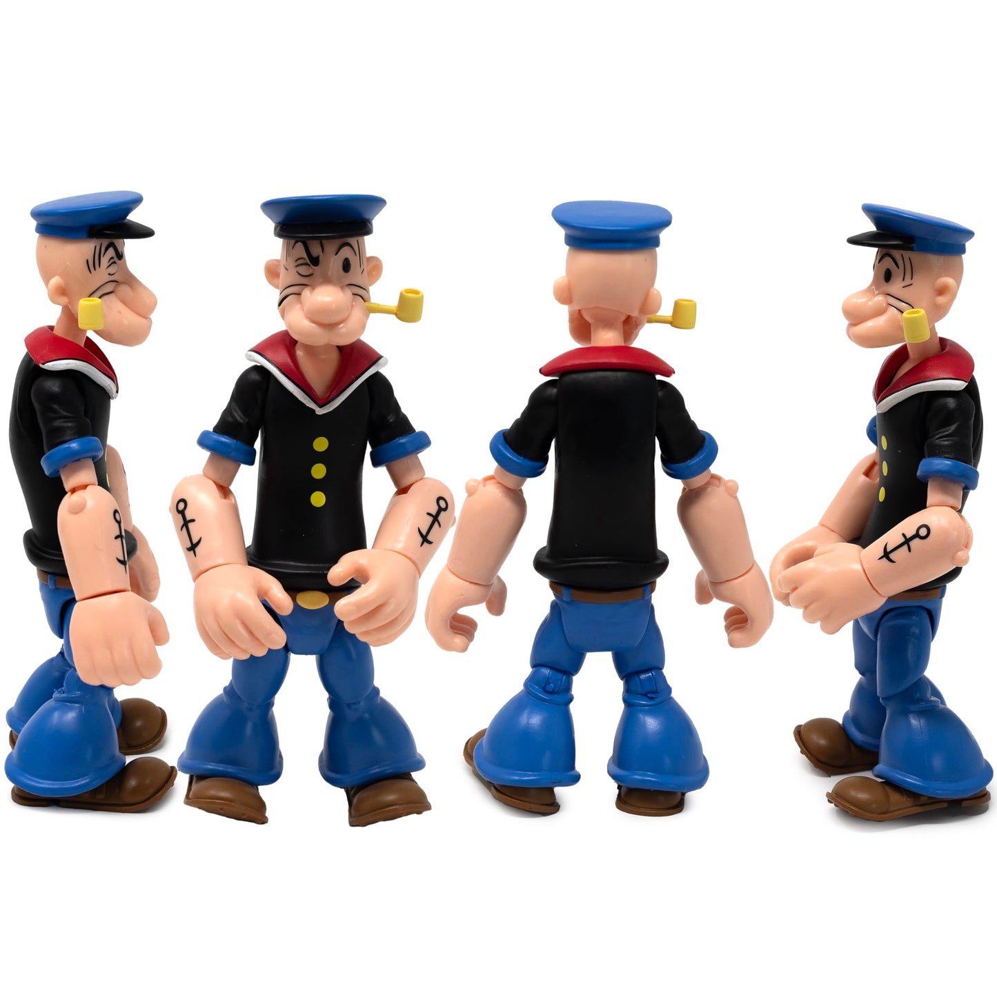 Boss Fight Studio Popeye First Appearance Action Figure – 1:12 Scale, Highly Articulated Collectible