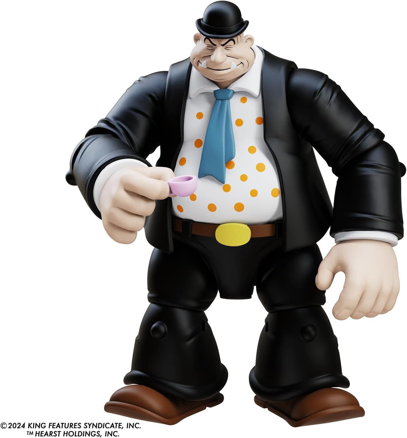 Boss Fight Studio Popeye Classics Toar Action Figure – 1:12 Scale, Fully Articulated with Tea Cup and Hands