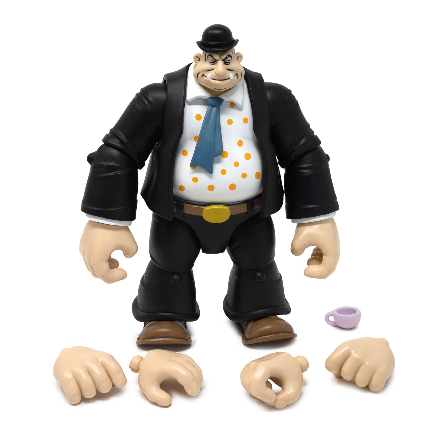 Boss Fight Studio Popeye Classics Toar Action Figure – 1:12 Scale, Fully Articulated with Tea Cup and Hands