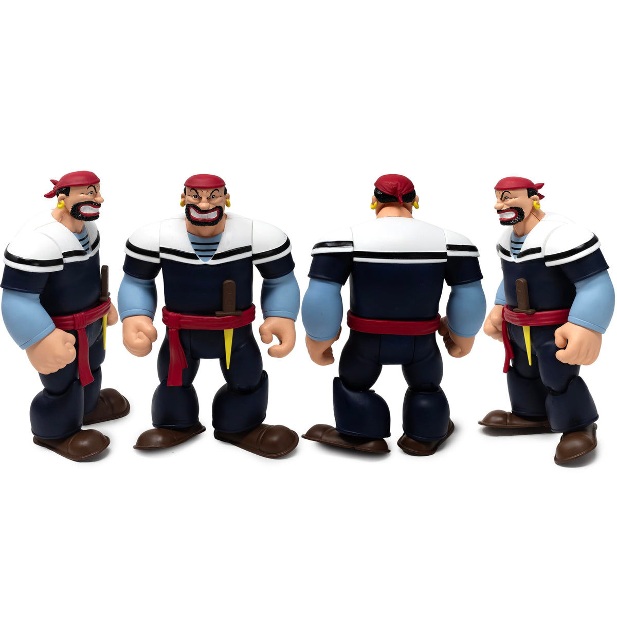 Boss Fight Studio Power Stars Bluto as Sindbad Figure – 5-Inch Retro-Style Action Figure, 7-Point Articulation
