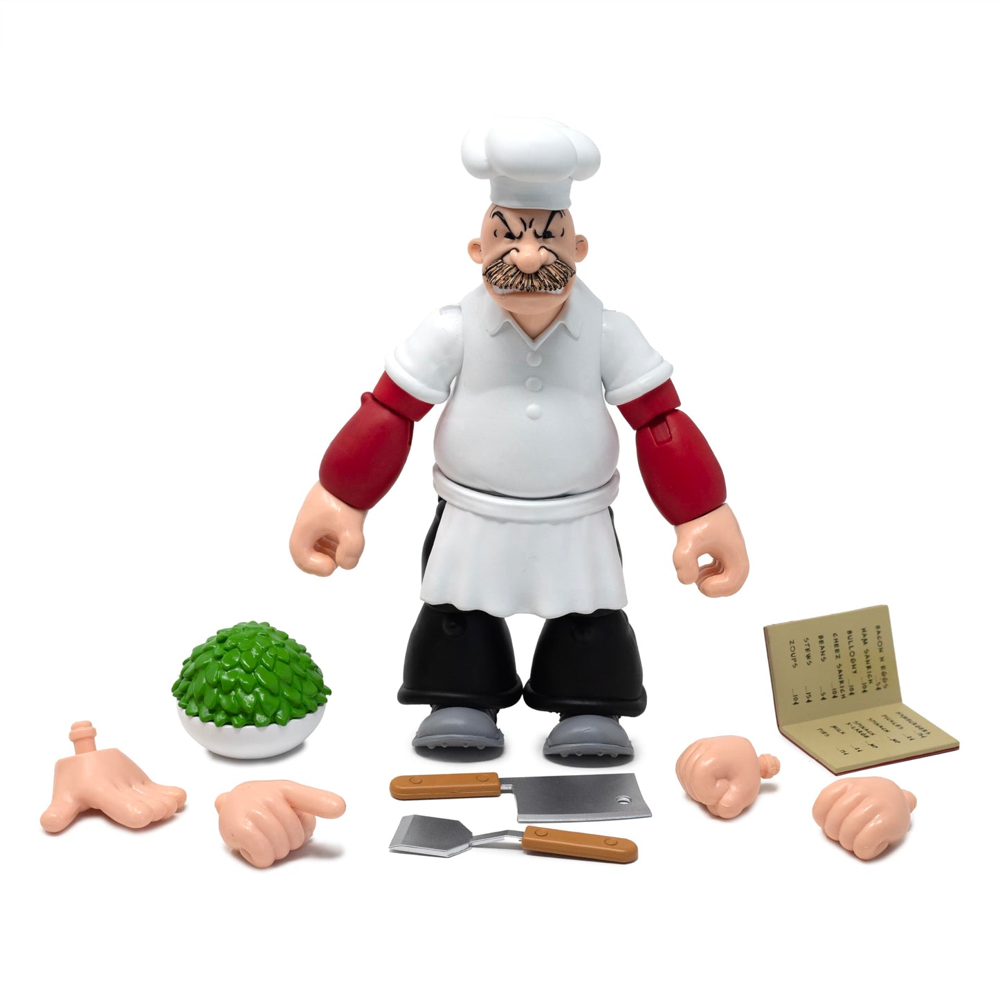Boss Fight Studio Popeye Rough-House 1:12 Scale Action Figure – Fully Articulated with Accessories