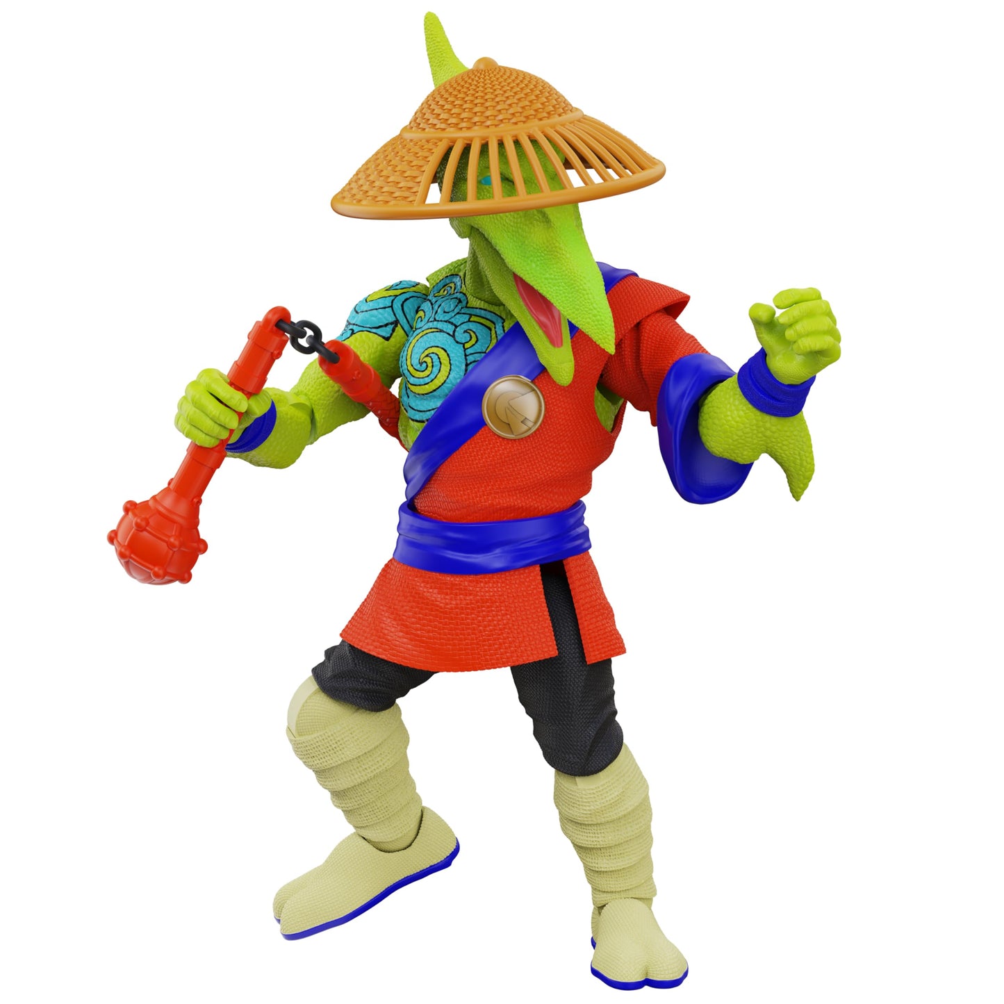 Boss Fight Studio Saurozoic Warrior Fae Kwan – 6-Inch Armored Dinosaur Hero Collectible