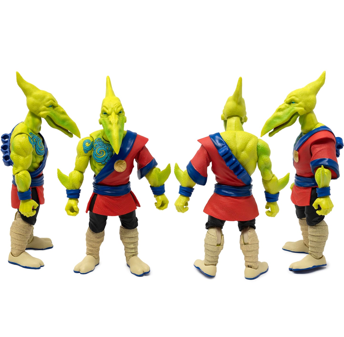 Boss Fight Studio Saurozoic Warrior Fae Kwan – 6-Inch Armored Dinosaur Hero Collectible