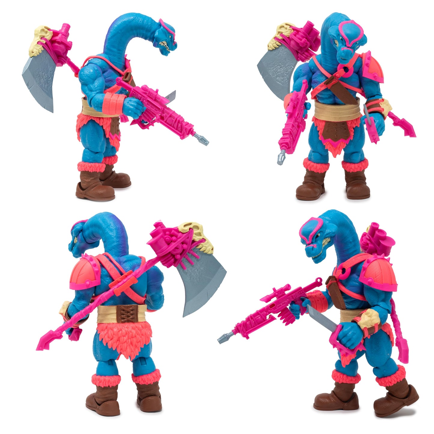 Boss Fight Studio Saurozoic Warrior Range Brakhion – Futuristic Armored Dinosaur Hero, 6-Inch Poseable Figure