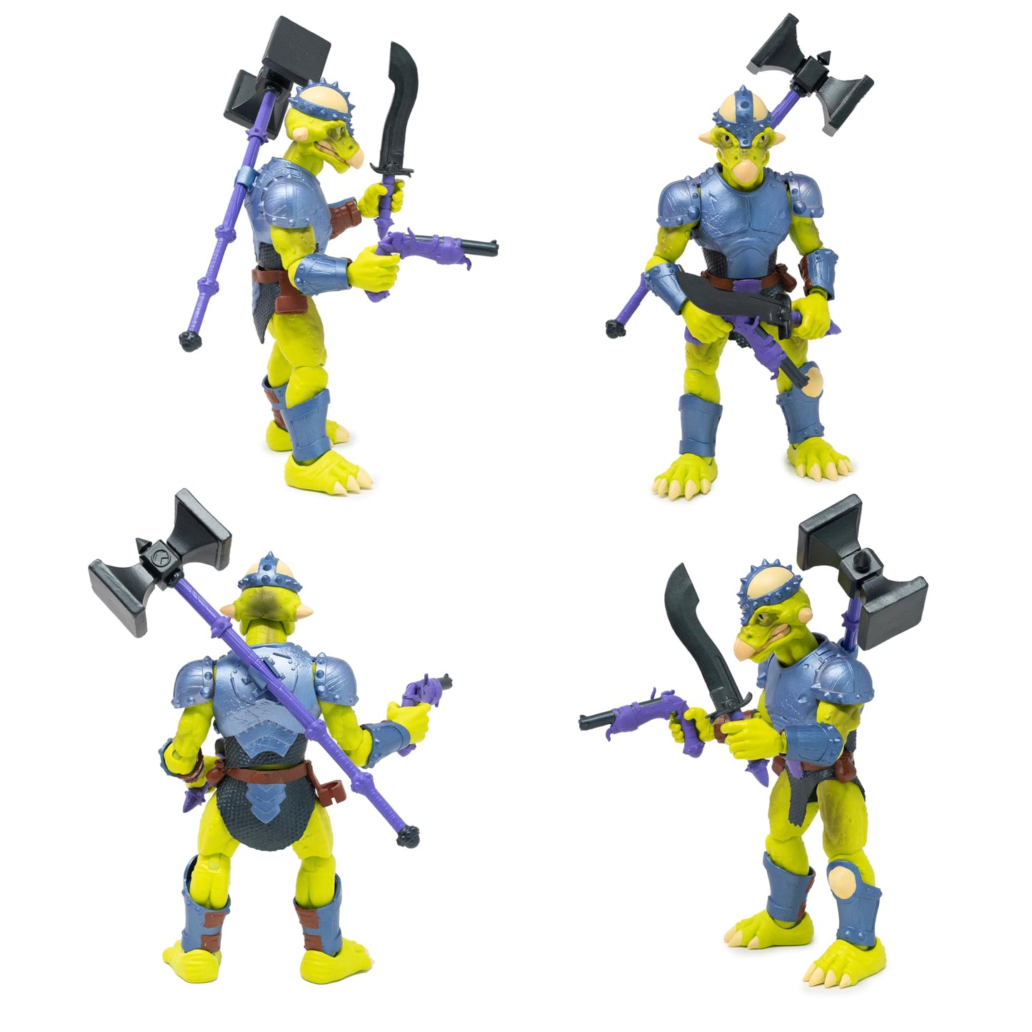Boss Fight Studio Saurozoic Warrior Seph Rasan – Futuristic Armored Dinosaur Hero, 6-Inch Collectible Figure
