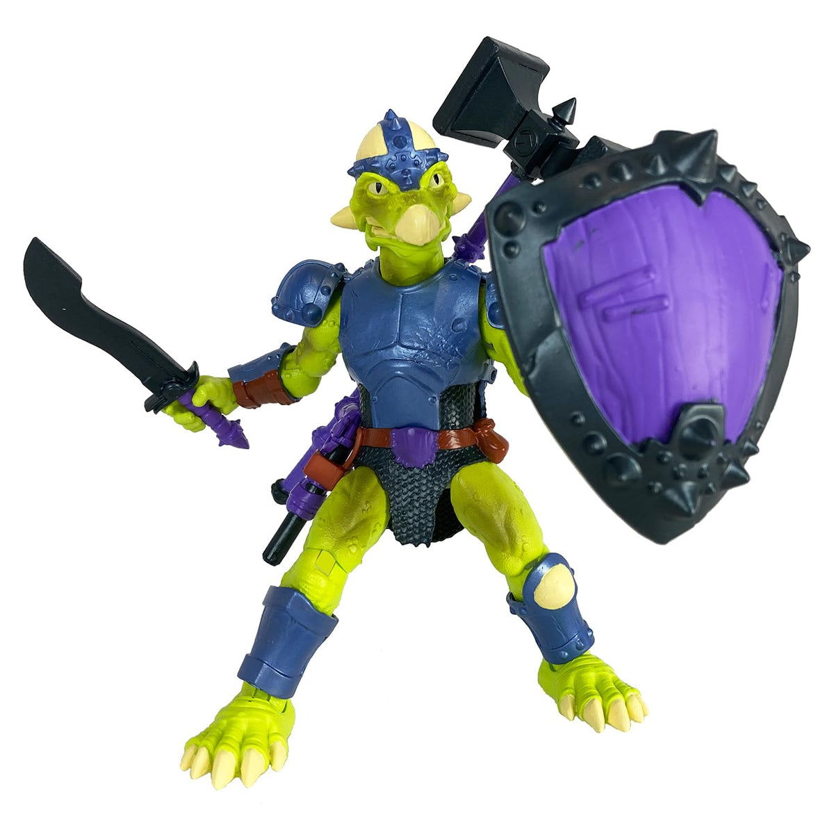 Boss Fight Studio Saurozoic Warrior Seph Rasan – Futuristic Armored Dinosaur Hero, 6-Inch Collectible Figure
