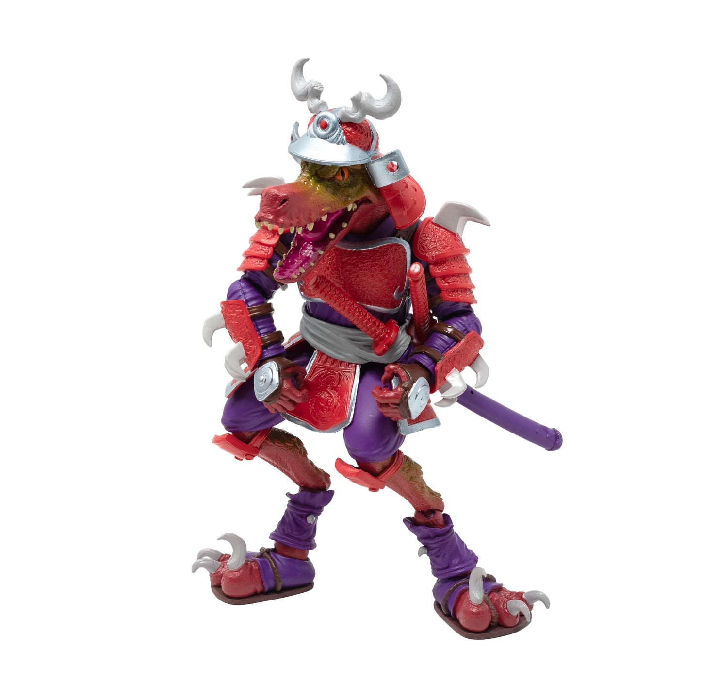 Boss Fight Studio Saurozoic Warrior Sokudo Legion – 6-Inch Armored Dinosaur Action Figure with Full Accessories