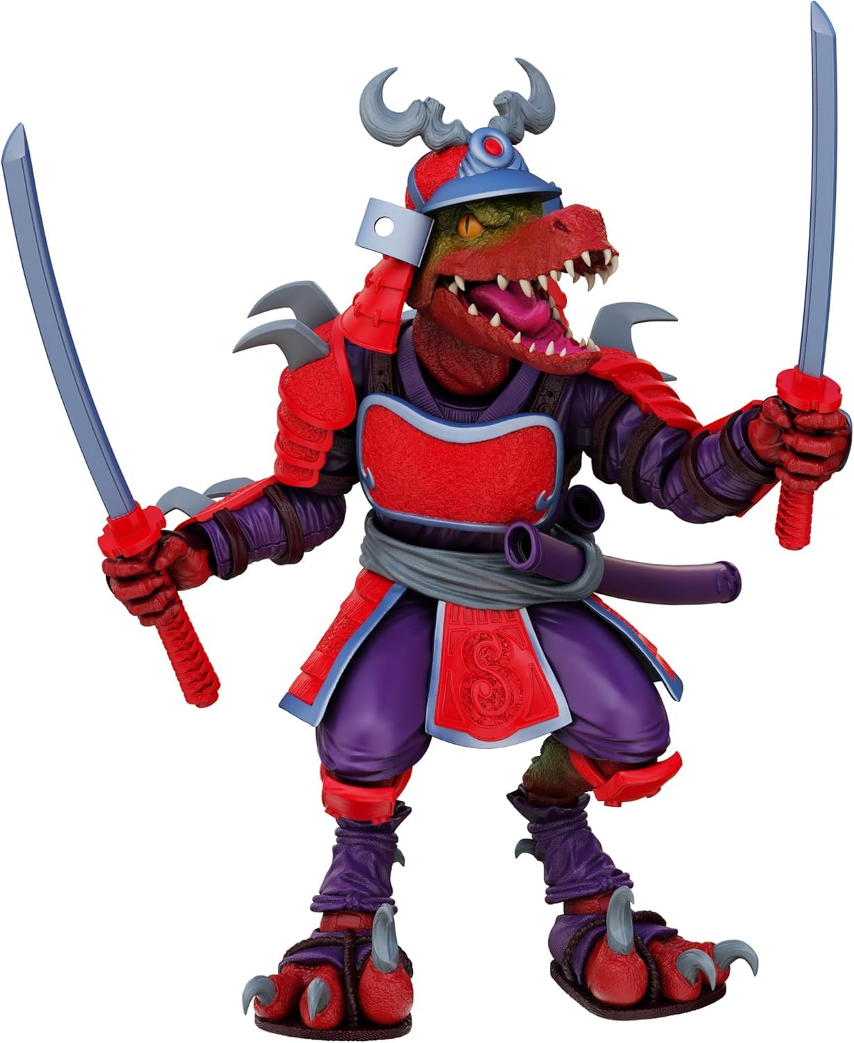 Boss Fight Studio Saurozoic Warrior Sokudo Legion – 6-Inch Armored Dinosaur Action Figure with Full Accessories