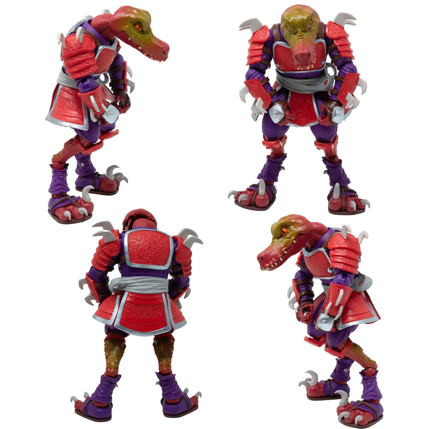 Boss Fight Studio Saurozoic Warrior Sokudo Legion – 6-Inch Armored Dinosaur Action Figure with Full Accessories
