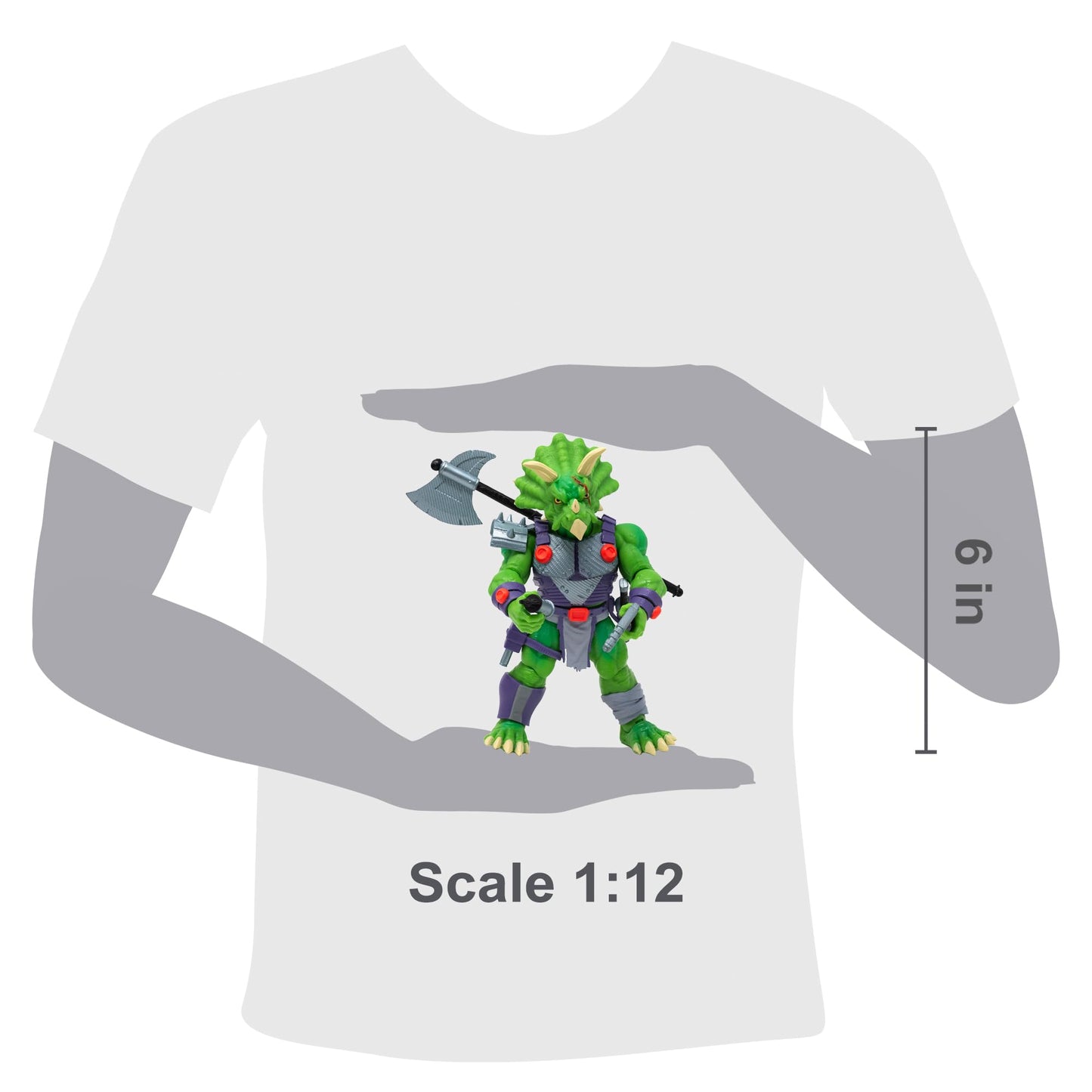 Boss Fight Studio Saurozoic Warrior Triax Skiver – 6-Inch Articulated Dinosaur Hero with Full Accessories