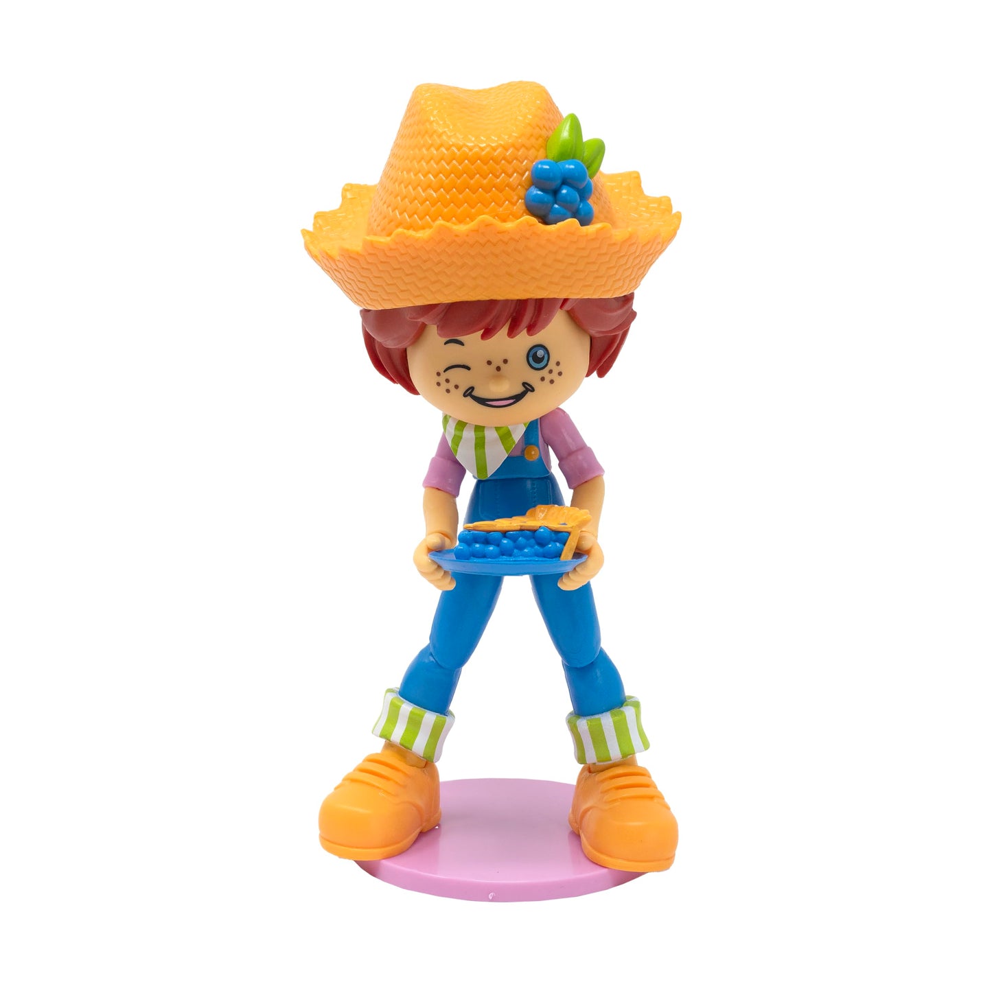 Boss Fight Studio Strawberry Shortcake Deluxe Huckleberry Pie Figure – 1:12 Scale, Articulated, Scented