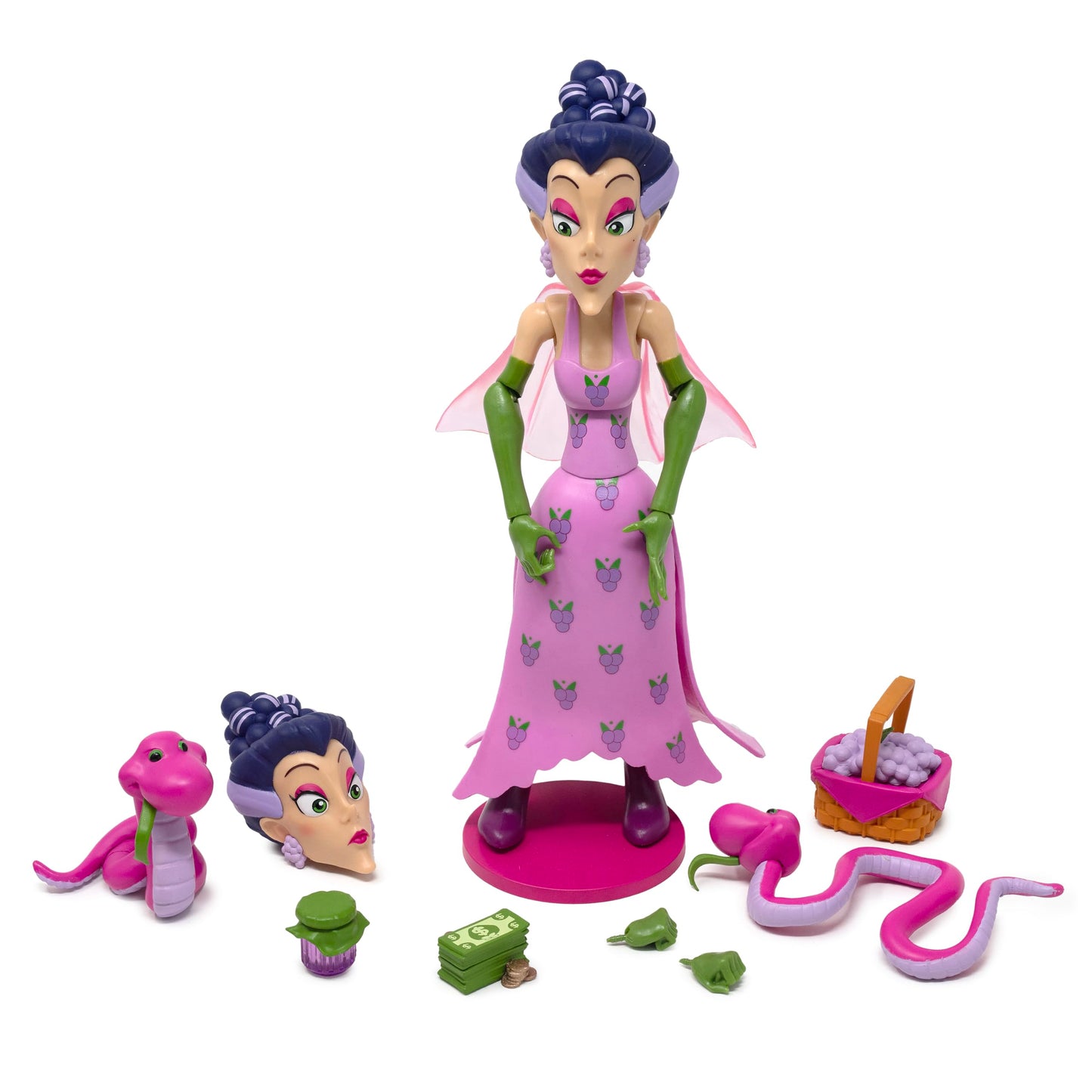 Boss Fight Studio Strawberry Shortcake Deluxe Sour Grapes – 1:12 Scale Collectible Figure