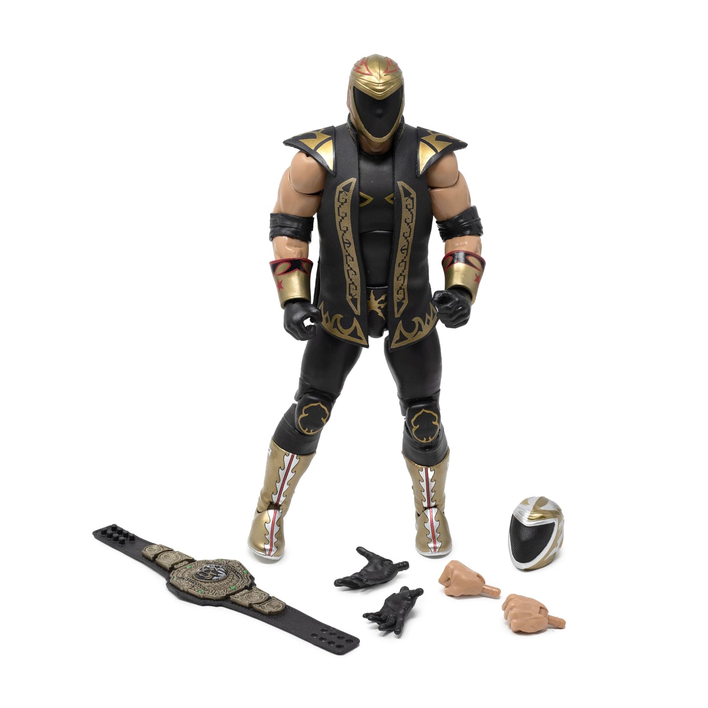 Boss Fight Studio Legends of Lucha Libre Tinieblas Jr. 1:12 Action Figure – Premium Poseability & Accessories