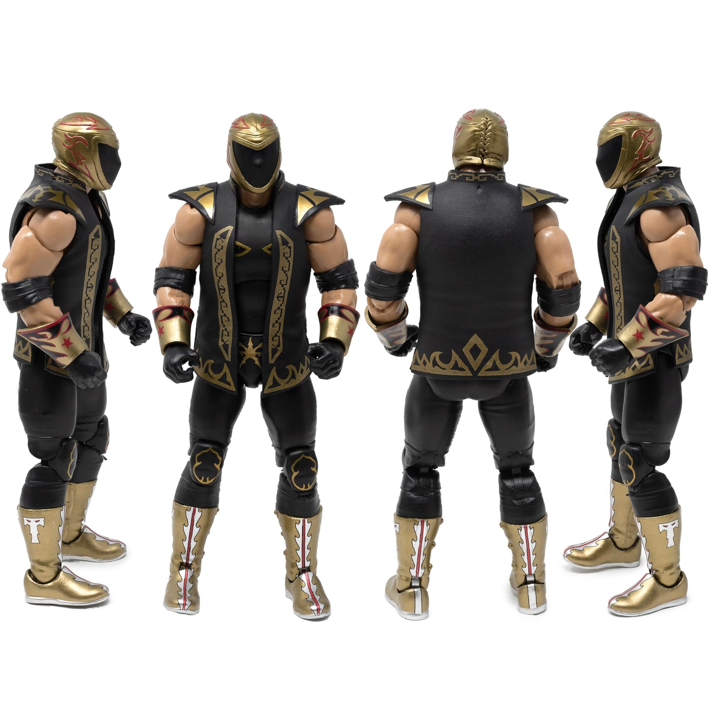 Boss Fight Studio Legends of Lucha Libre Tinieblas Jr. 1:12 Action Figure – Premium Poseability & Accessories