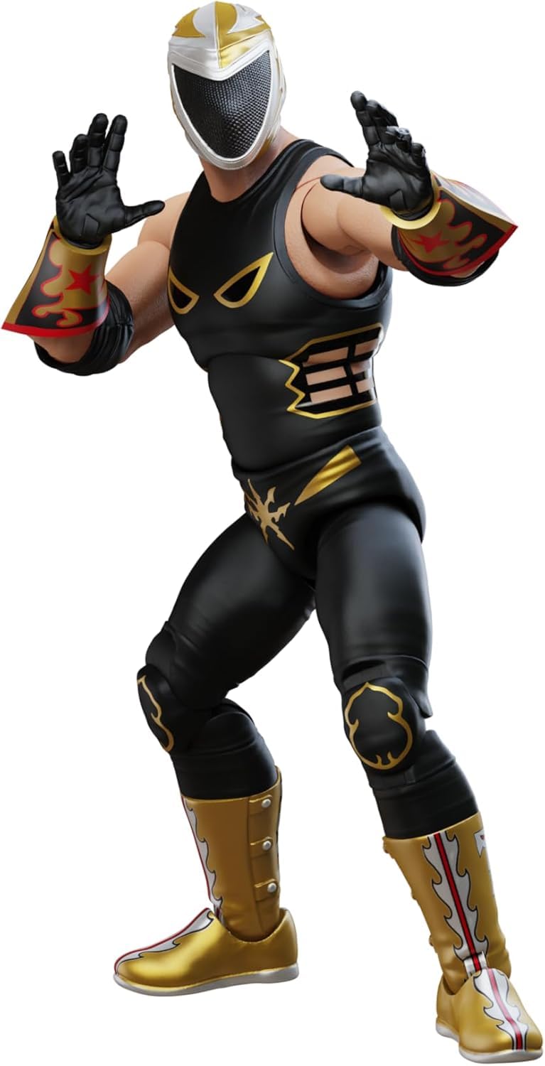 Boss Fight Studio Legends of Lucha Libre Tinieblas Jr. 1:12 Action Figure – Premium Poseability & Accessories