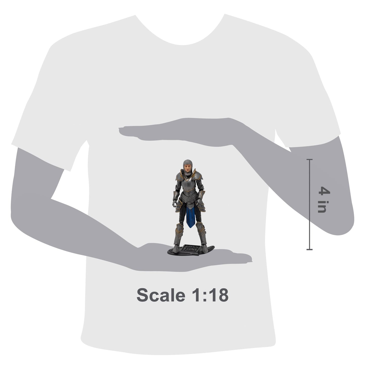 Boss Fight Studio Vitruvian H.A.C.K.S. Female Knight of Accord Action Figure - 1:18 Scale, Interchangeable Parts