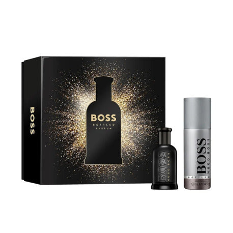 Hugo Boss Boss Bottled Parfum Gift Set 50ml EDP + 150ml Deodorant  Spray Men's Fragrance
