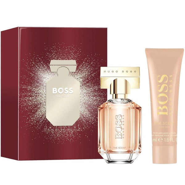 Hugo Boss The Scent Gift Set 30ml EDP Spray + 50ml Body Lotion