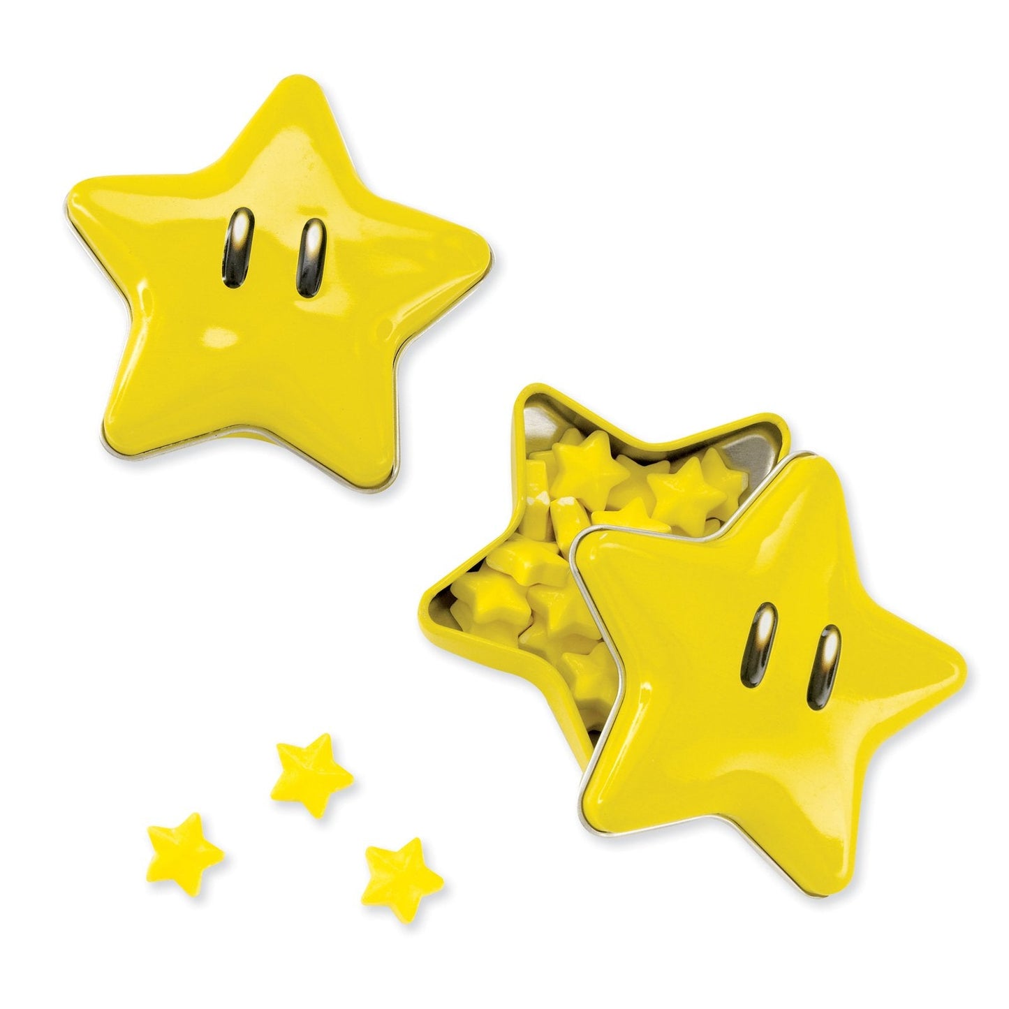 Boston America Super Mario Bros. Starman Candy Tin – Retro Collectible