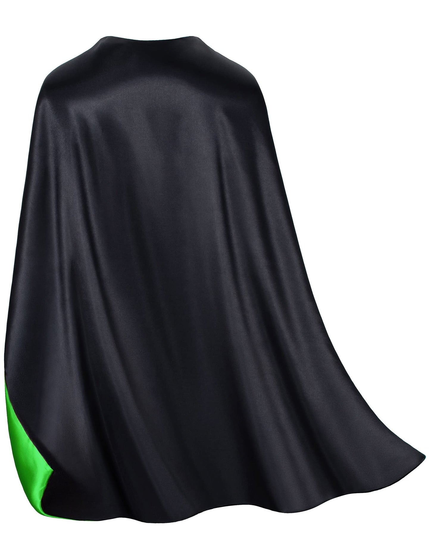 Bosvin Double-Sided Green Superhero Cape and Mask for Kids | Dress-Up, Halloween & Parties