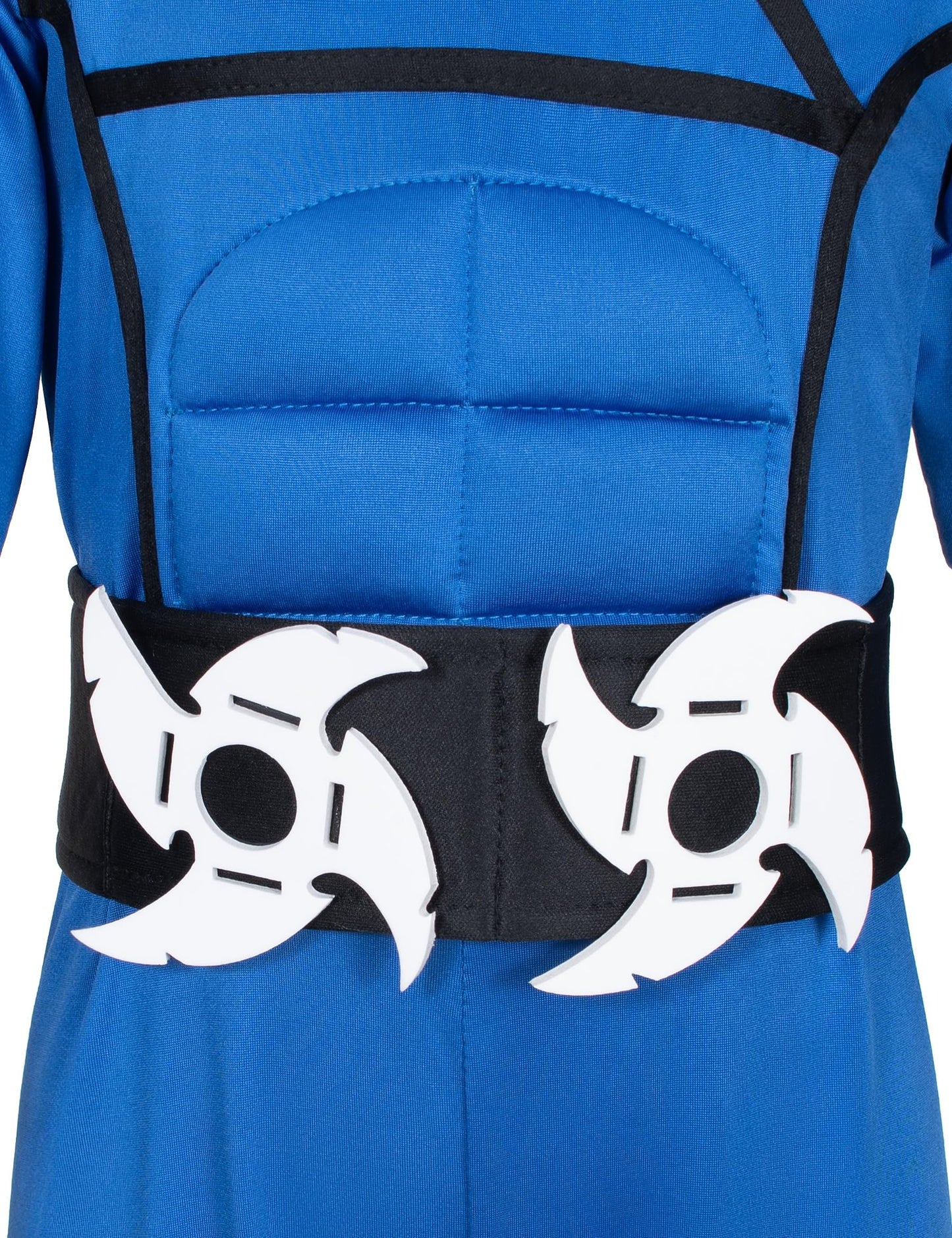 Bosvin Kids Ninjia Costume Blue Muscle Ninja Suit – for 8-10 Years | Deluxe Ninja Toys