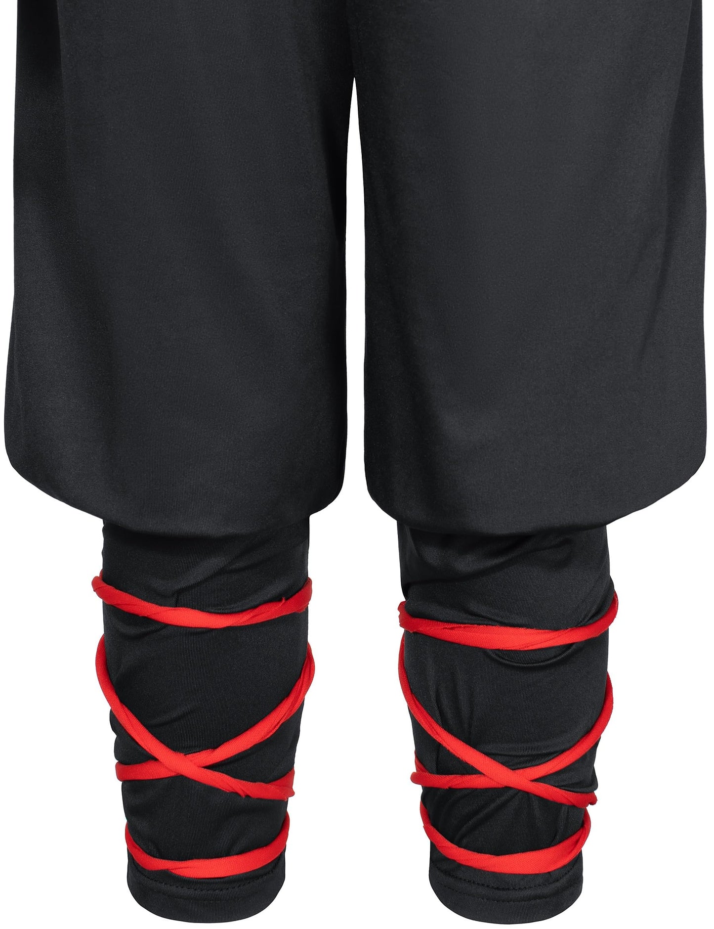 Bosvin Ninjia Costume for Boys – Deluxe Ninja Dress-Up Set for Halloween & Role Play (Black, 12-14 Years)