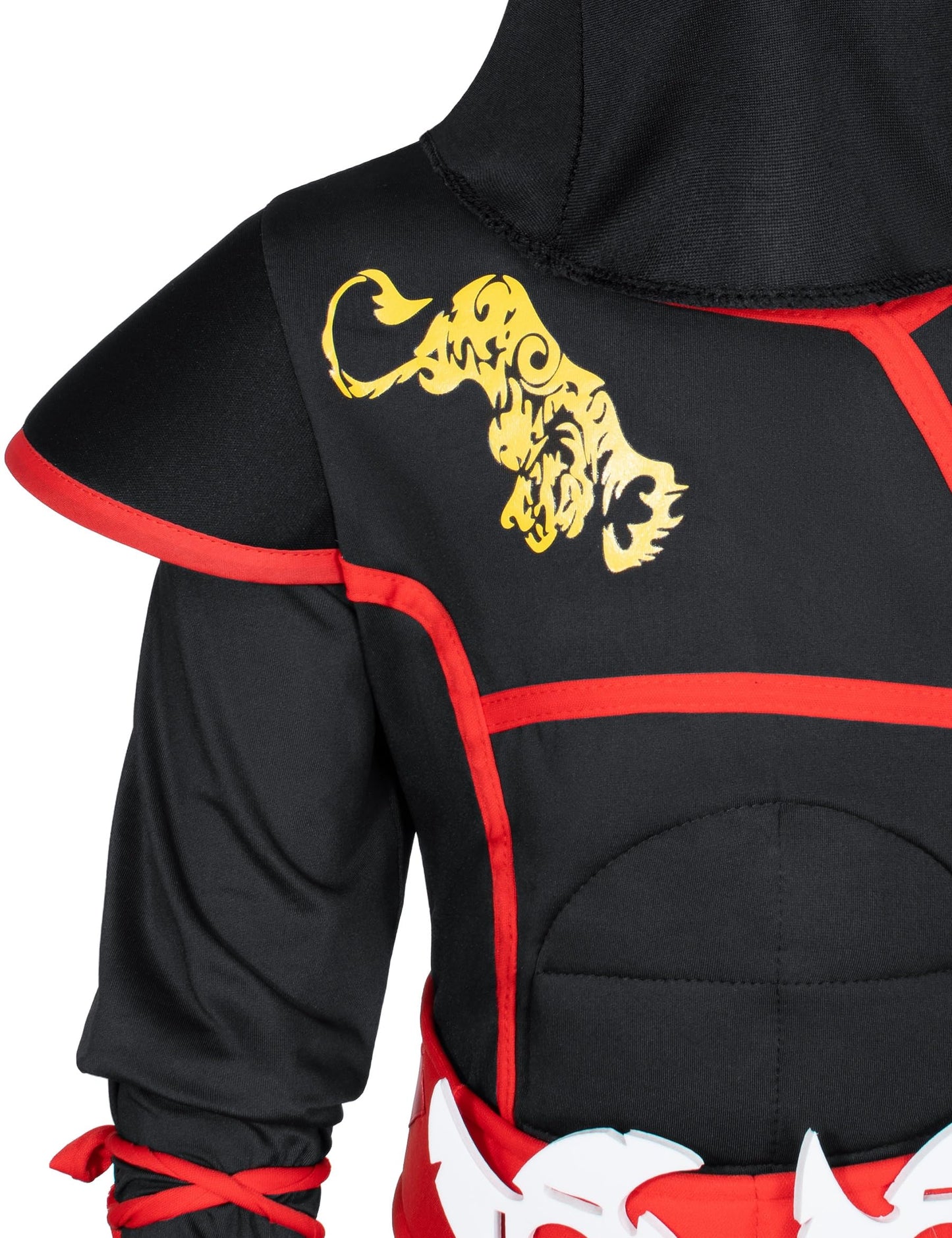 Bosvin Ninjia Costume for Little Boys - Deluxe Ninja Costume with Toys | 5T-6-7 Years