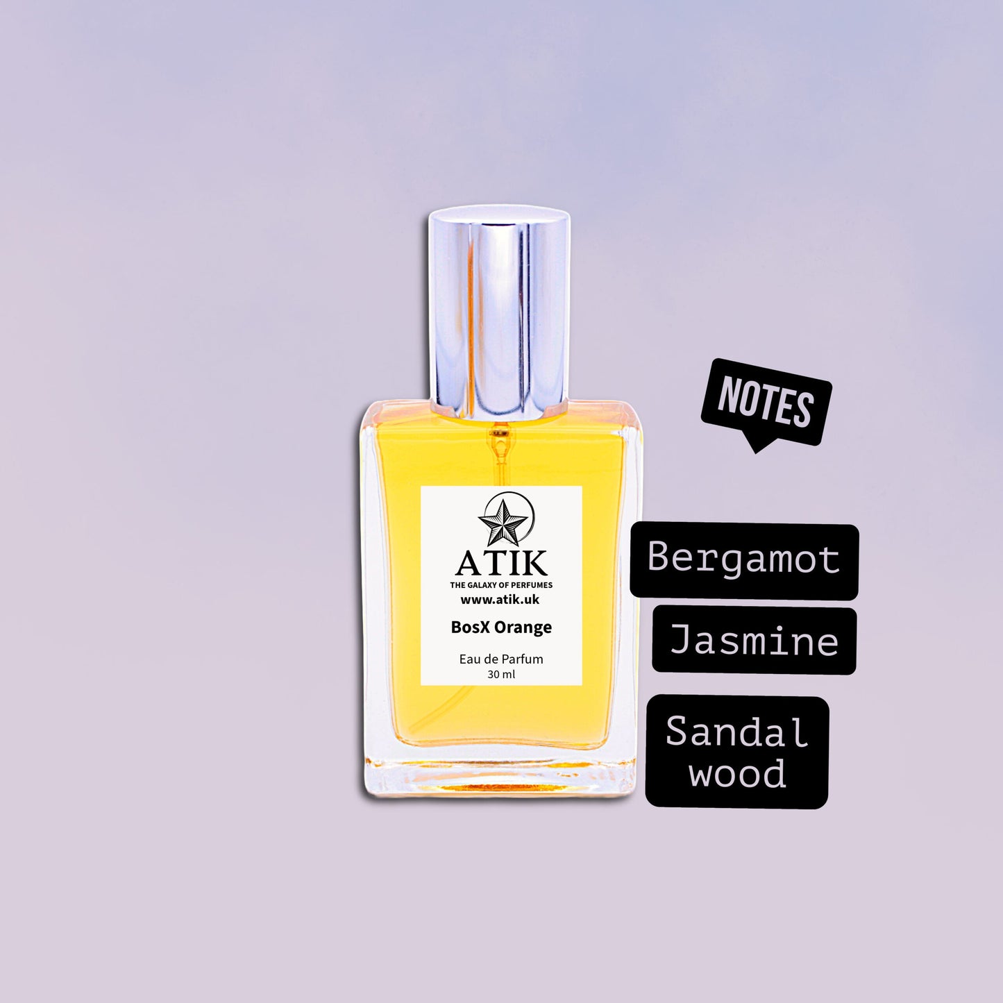 BosX39 Orange Women Perfume Spray – Fruity Floral Elegance