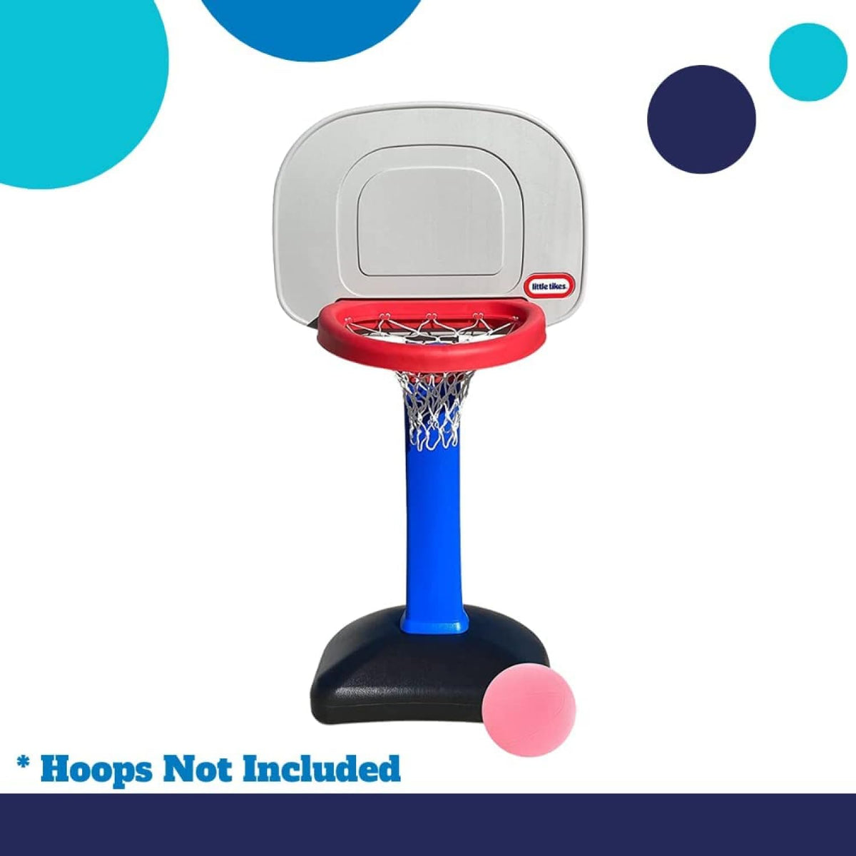 Botabee Toddler & Little Kids Replacement Basketball – Pink 6-Inch for Little Tikes Easy Score Hoop (2 Count)