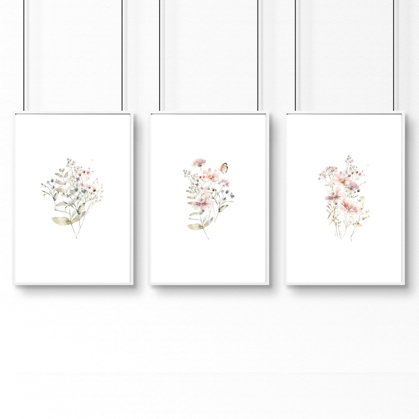 Botanicals Wal Art | Set of 3 wall art prints