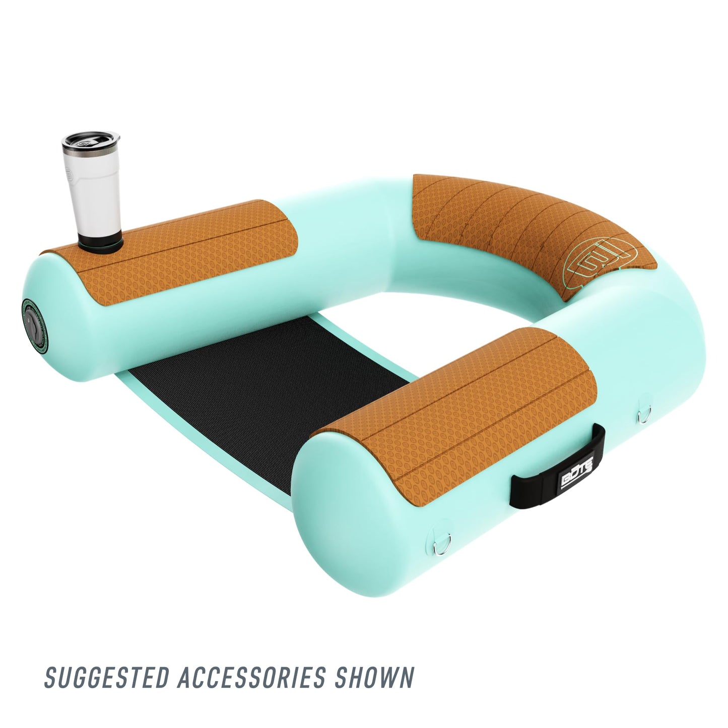 BOTE Hangout Suite Floating Sling Chair – Portable Pool & Lake Lounger (Includes Pump)