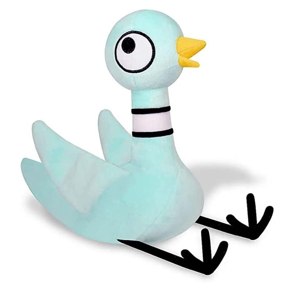 Botrisgx Don't Let The Pigeon Drive The Bus Plush 12-Inch – Ultra-Soft Mo Willems Pigeon Toy