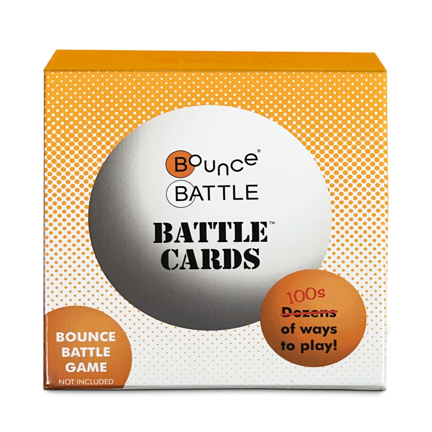 Bounce Battle Tournament Edition – Wood Game Set with 36 Battle Cards | Fast-Paced Family Strategy Game