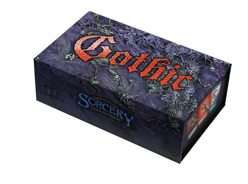 Boxed Vinyl Sorcery Contested Realms Gothic: 36-pack Booster Box + Box Topper