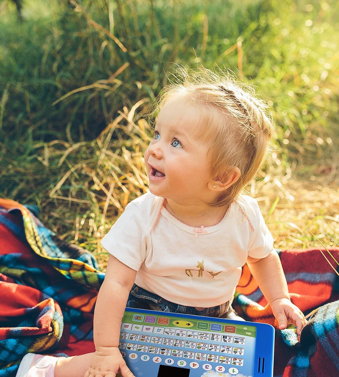Boxiki Kids Spanish-English Learning Tablet | Bilingual ABC Games & Spelling
