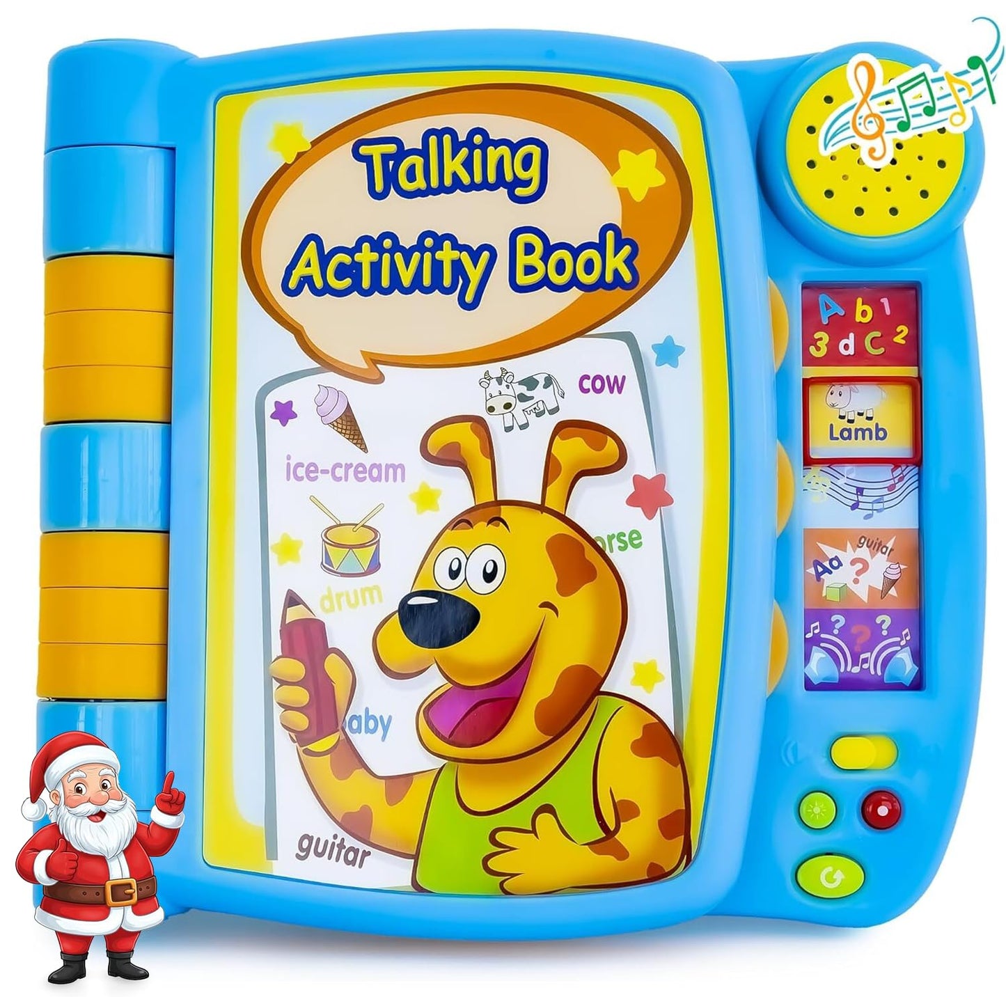 Boxiki Kids Talking Activity Book for 2 Years & Up – 5 Learning Activities