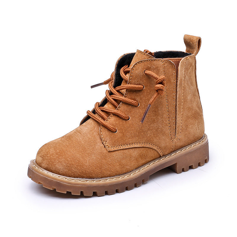 Boys Premium Boots,Children's Classic Boots, Black Army Boots, Summer High Boots