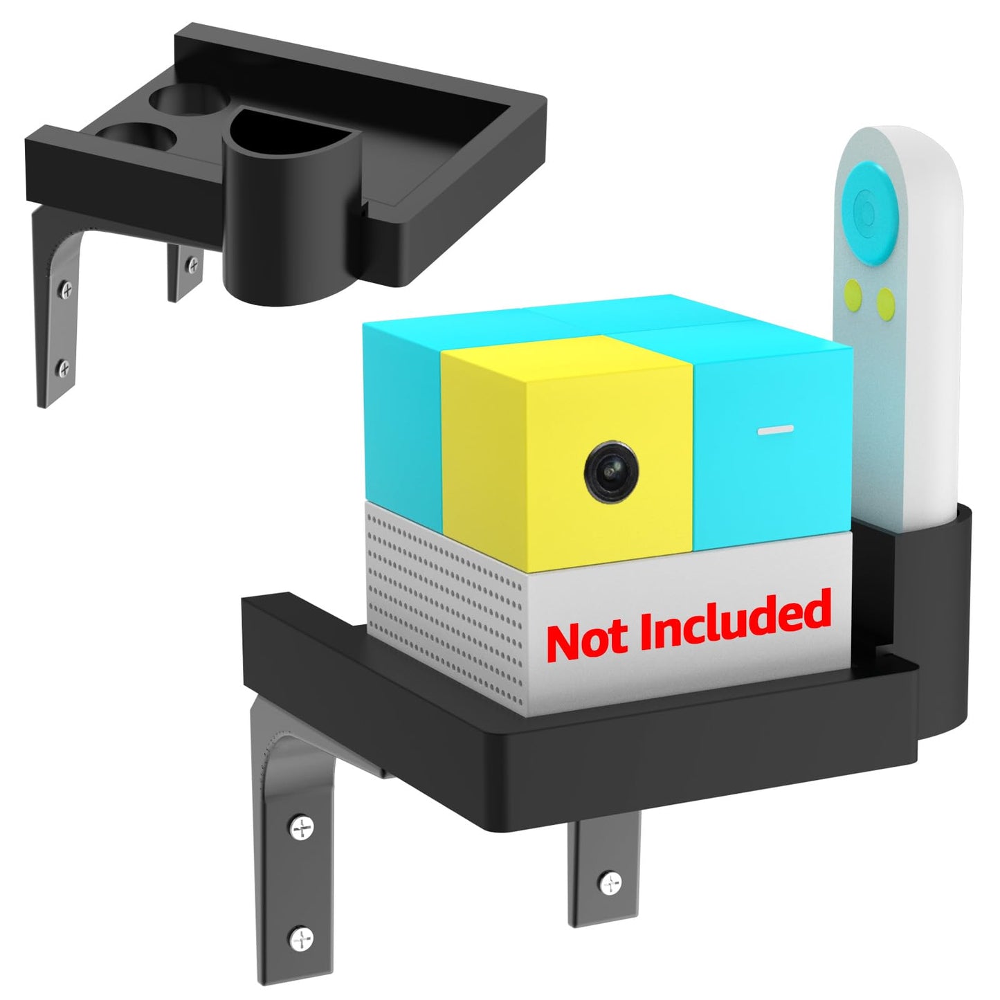BQDQYBS Wall-Mounted Nex Shelf for Console & Remote — Easy Assembly