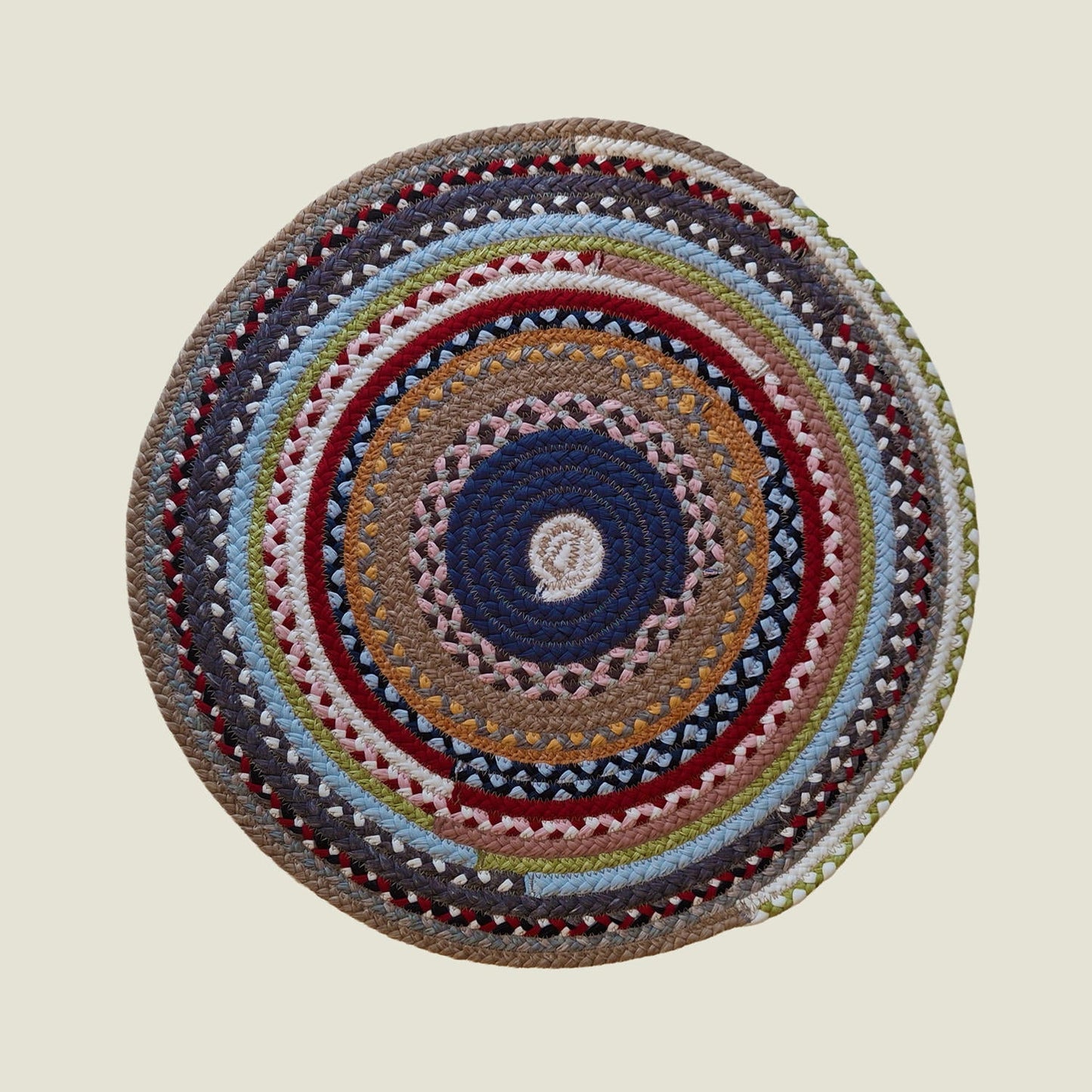 Braided Cotton Placemats - Round