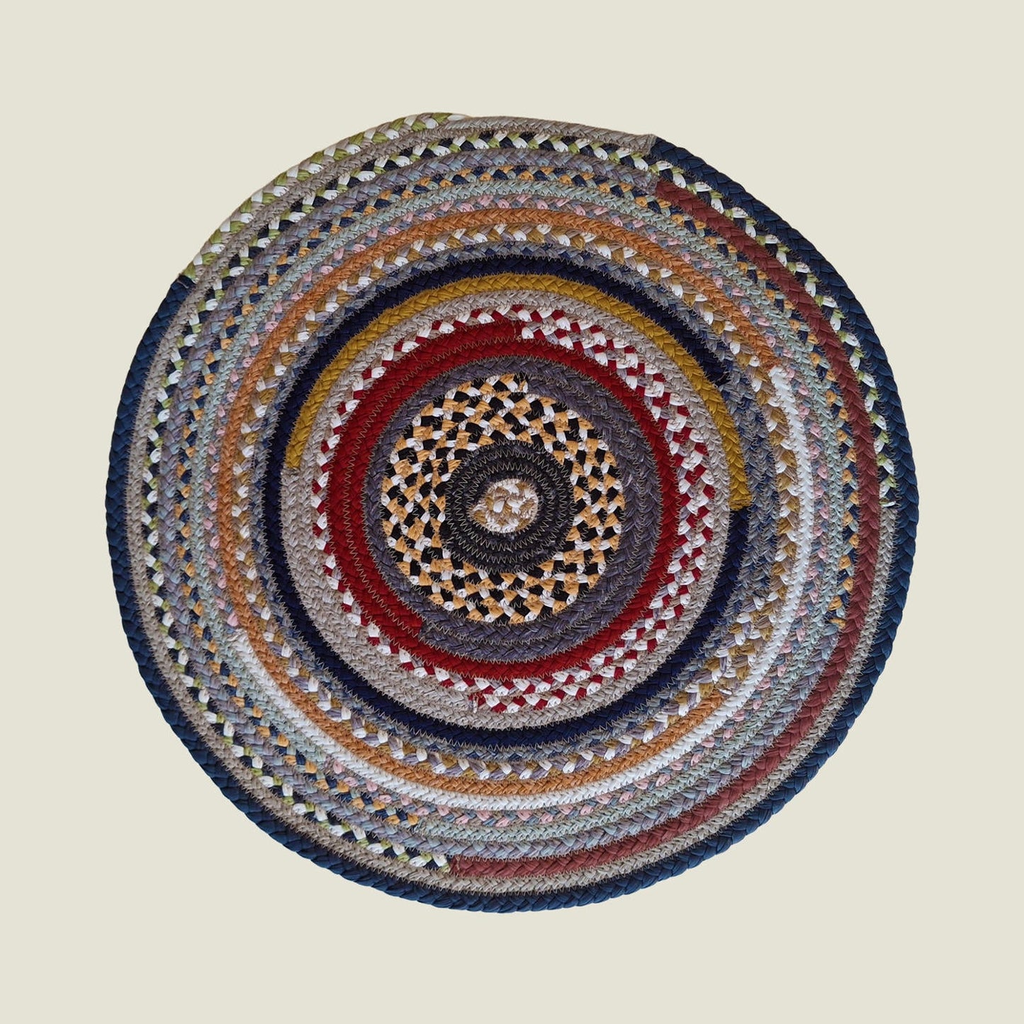 Braided Cotton Placemats - Round