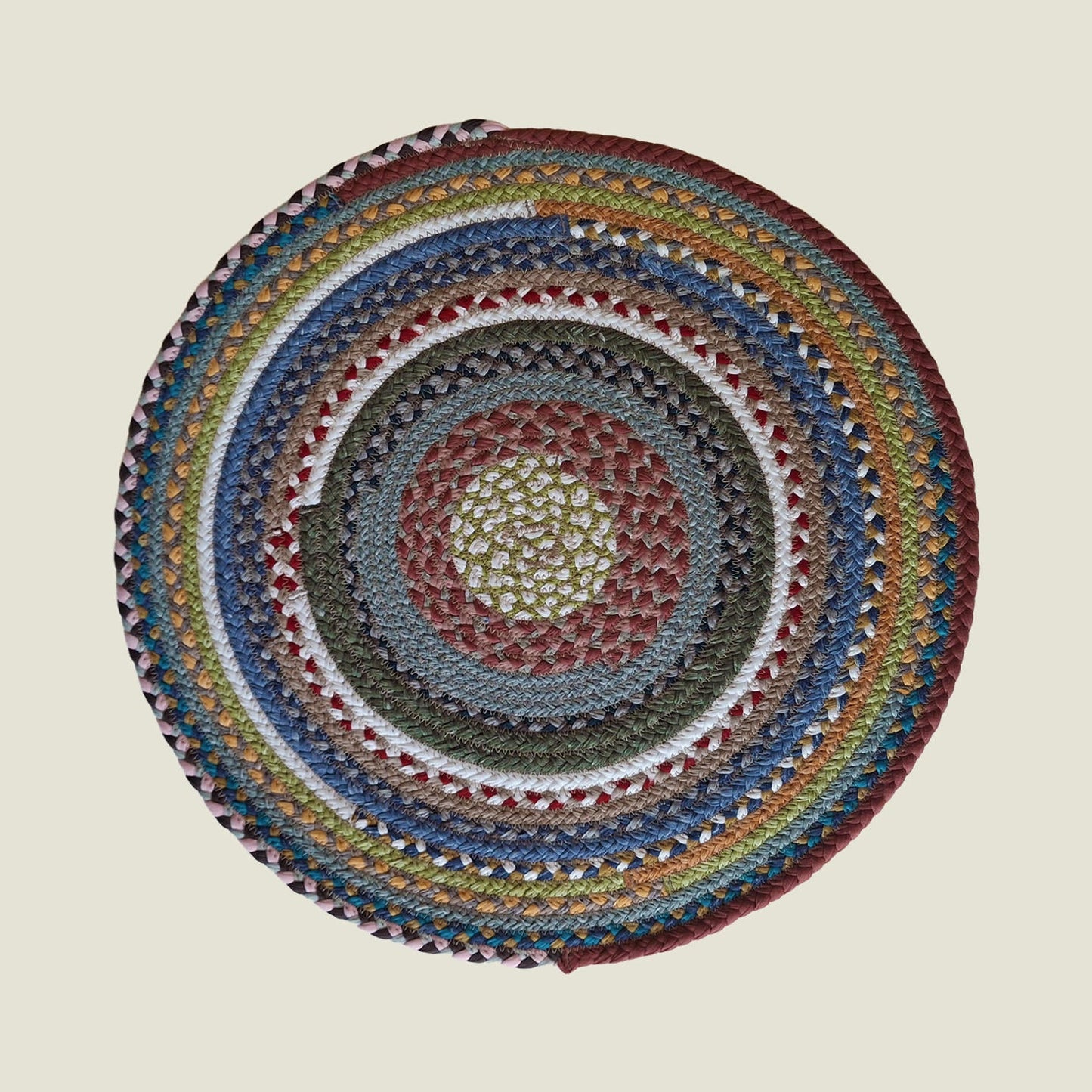 Braided Cotton Placemats - Round
