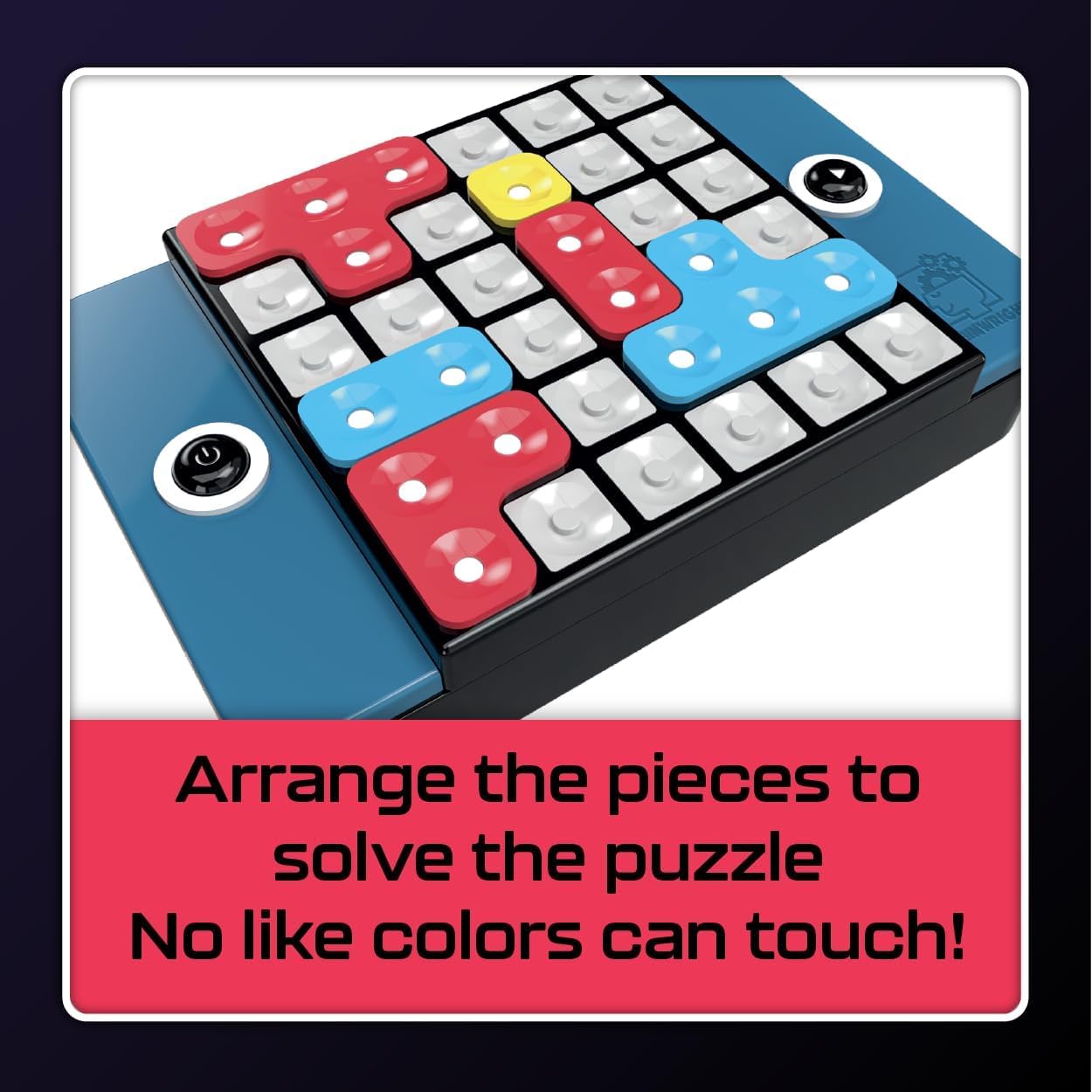Brainwright Puzzle Bright — Interactive Light-Up Brain Teaser with 300+ Challenges
