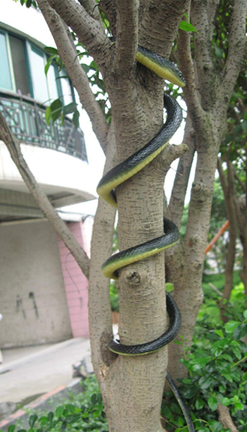 Brandon-super Realistic Rubber Snake 52in – Garden Scare Toy