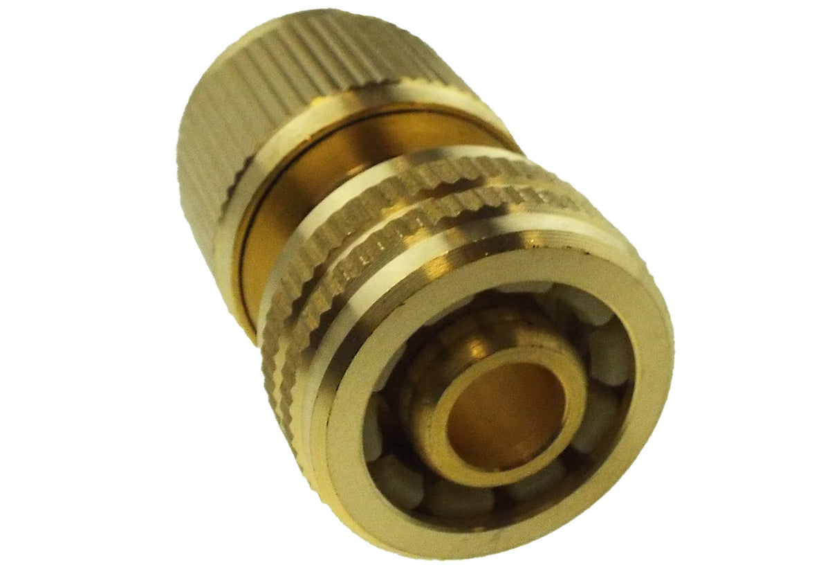 Hose Connector Snap-On Female Brass 1/2” Hose