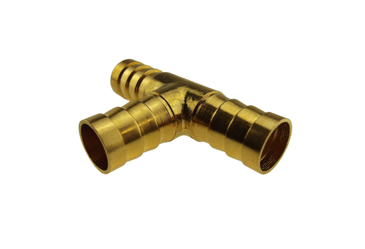 Brass Tee Connector 12.5mm
