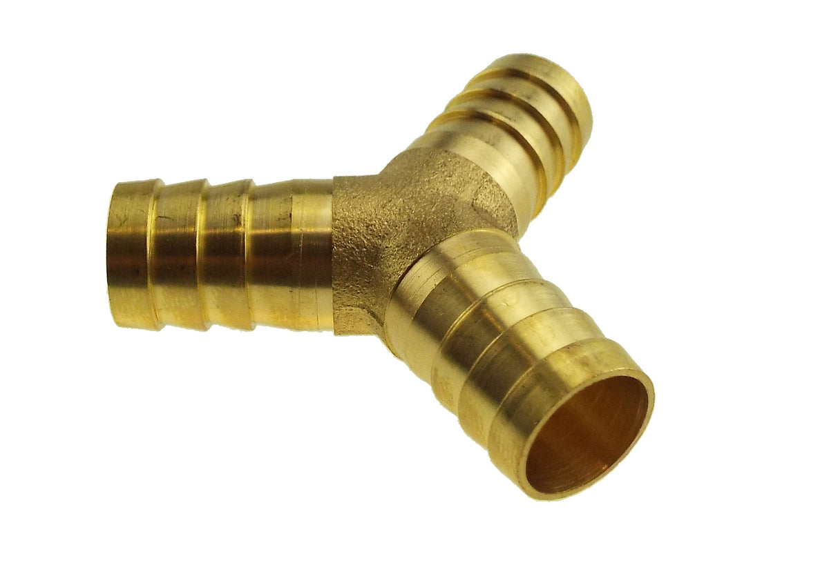 Brass Tee Y Connector 6mm