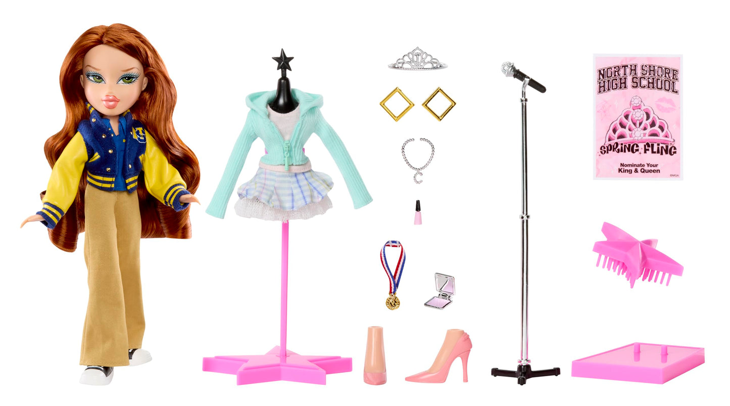 Bratz x Mean Girls Spring Fling Cady Doll – Collectible Fashion Set